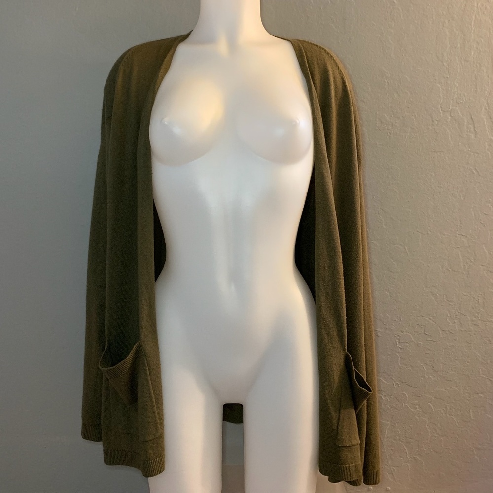 The Limited Olive Cardigan - Picture 3 of 6